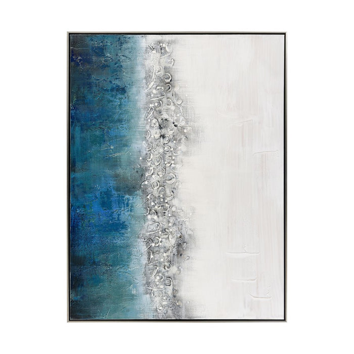 Atlas Lighting Boundless Framed Wall Art, Blue
