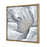 Atlas Lighting Bowie Bloom I Framed Wall Art, Gray