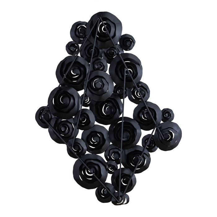 Atlas Lighting Brando Dimensional Wall Art, Matte Black