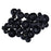 Atlas Lighting Brando Dimensional Wall Art, Matte Black