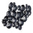 Atlas Lighting Brando Dimensional Wall Art, Matte Black