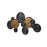 Atlas Lighting Breckman Dimensional Wall Art, Brass