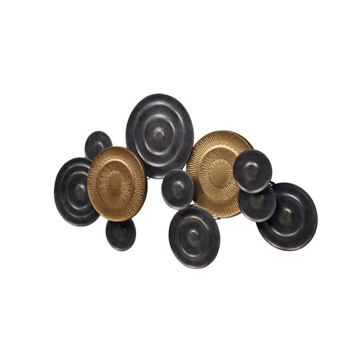 Atlas Lighting Breckman Dimensional Wall Art, Brass