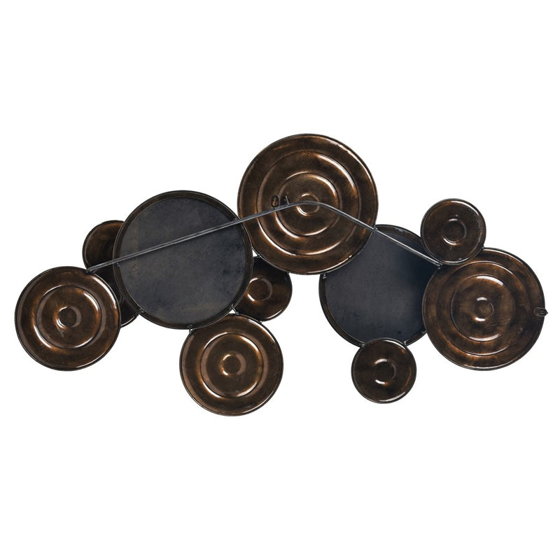 Atlas Lighting Breckman Dimensional Wall Art, Brass