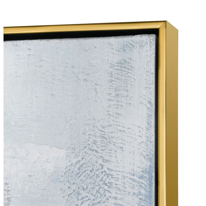 Atlas Lighting Bursts Framed Wall Art, Blue