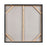 Atlas Lighting Bursts Framed Wall Art, Blue