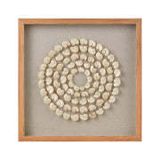 Atlas Lighting Concentric Shell Dimensional Wall Art, Natural - WA11038-01