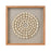 Atlas Lighting Concentric Shell Dimensional Wall Art, Natural - WA11038-01
