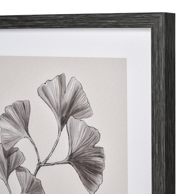 Atlas Lighting Foliage II Framed Wall Art, Ivory
