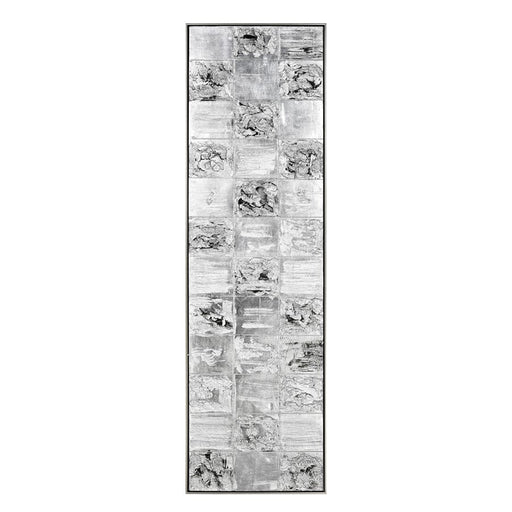Atlas Lighting Gambit Wall Art, Silver