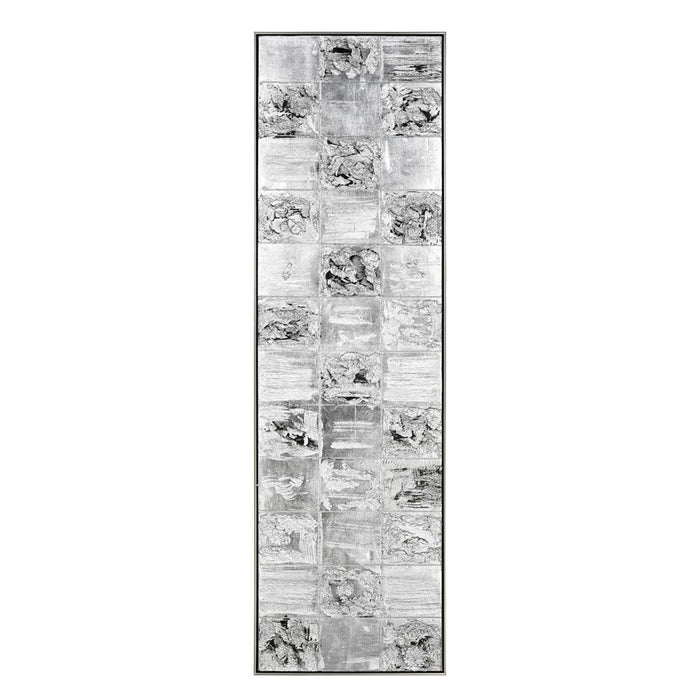 Atlas Lighting Gambit Wall Art, Silver
