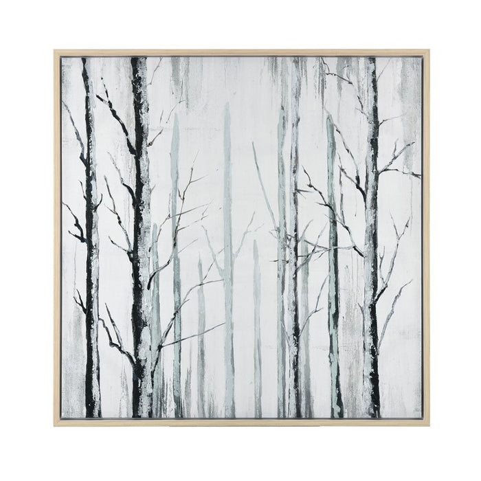 Atlas Lighting Jordan Forest Framed Wall Art, Off White