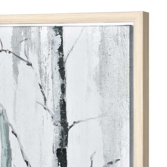 Atlas Lighting Jordan Forest Framed Wall Art, Off White