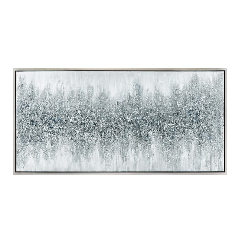 Atlas Lighting Kimble Framed Wall Art, Gray