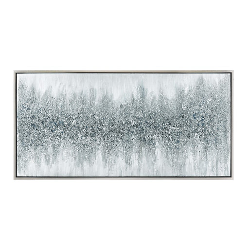 Atlas Lighting Kimble Framed Wall Art, Gray