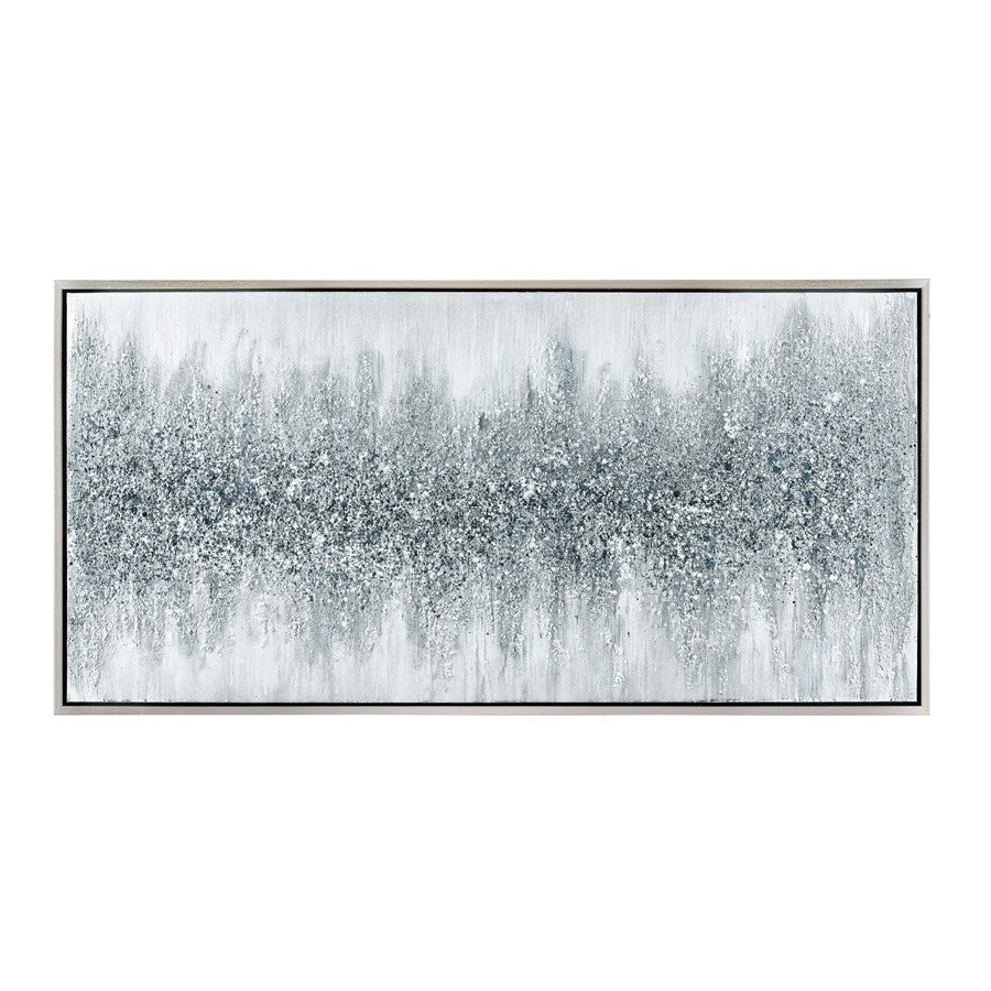 Atlas Lighting Kimble Framed Wall Art, Gray