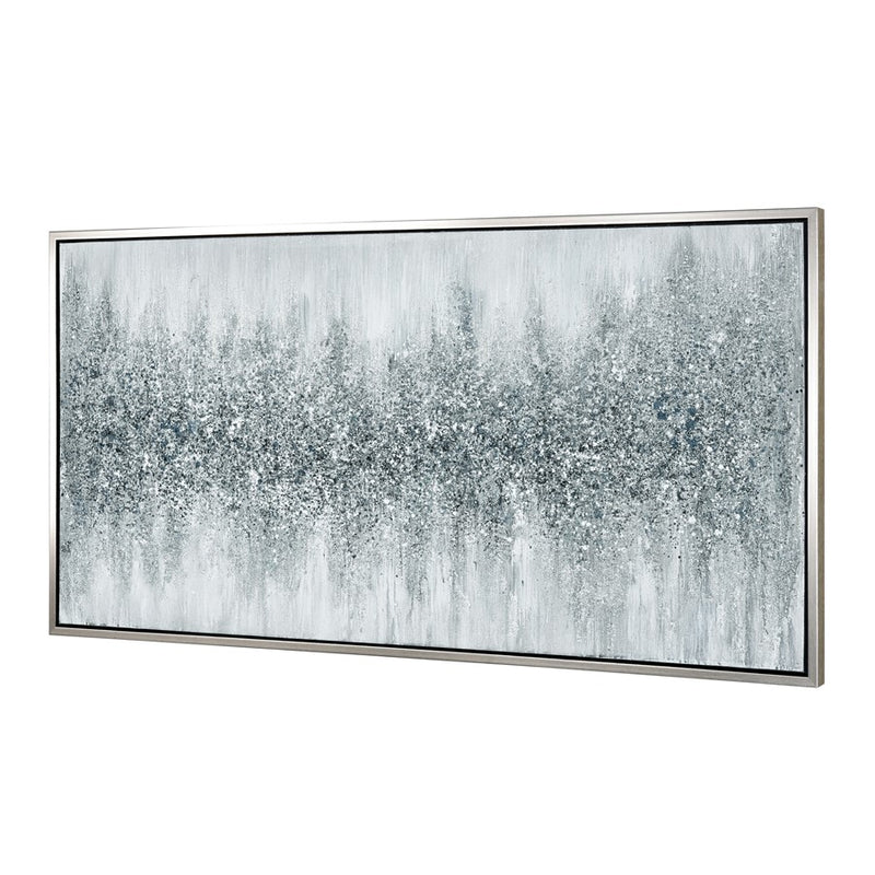 Atlas Lighting Kimble Framed Wall Art, Gray