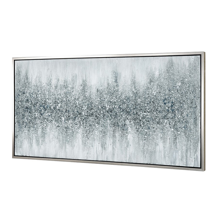 Atlas Lighting Kimble Framed Wall Art, Gray