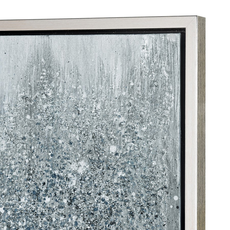 Atlas Lighting Kimble Framed Wall Art, Gray