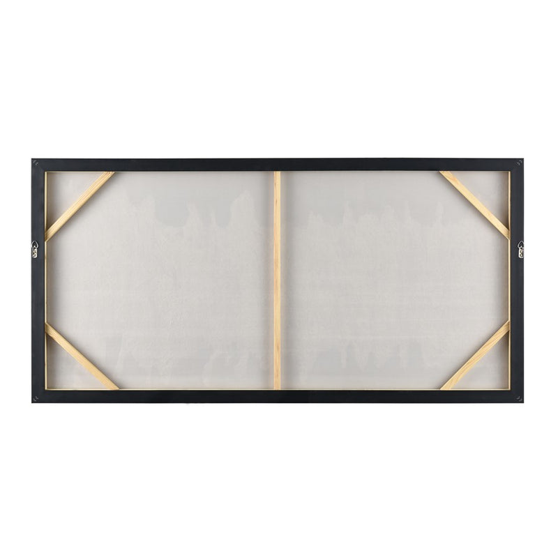Atlas Lighting Kimble Framed Wall Art, Gray