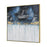 Atlas Lighting Living Blues Framed Wall Art, Blue