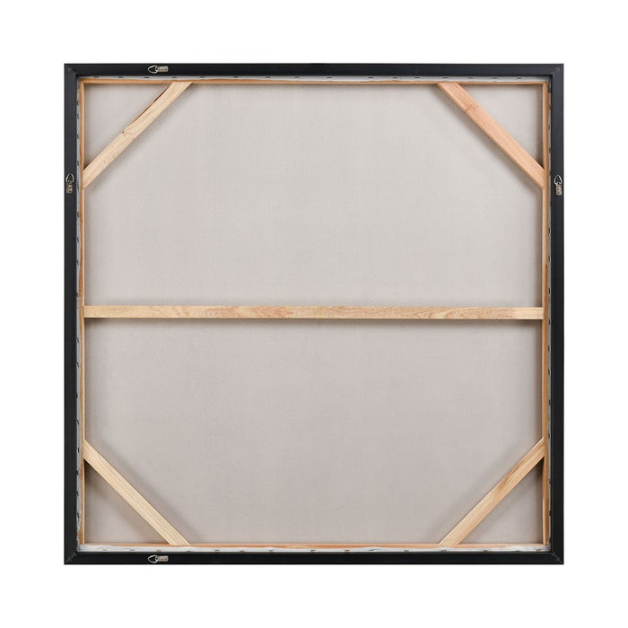 Atlas Lighting Living Blues Framed Wall Art, Blue