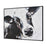 Atlas Lighting Lucy the Cow Framed Wall Art, White