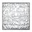 Atlas Lighting Mapped Dimensional Wall Art, Silver