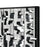 Atlas Lighting Mapped Dimensional Wall Art, Silver