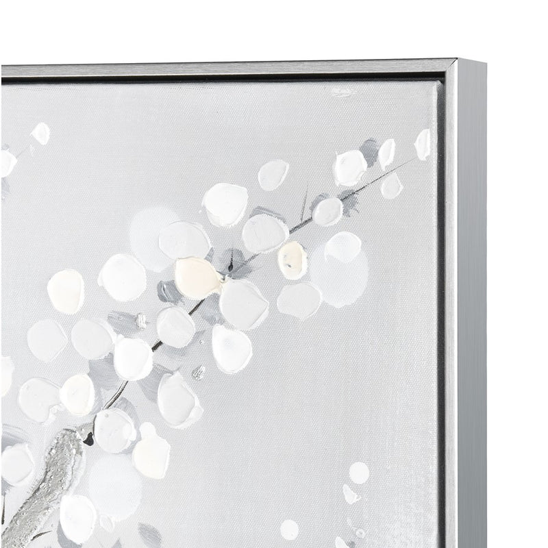 Atlas Lighting Meadow Mist Set of 2 24in Gray Wall Art | Transitional Fabric | Living Room & Bedroom Decor | 24 x 1.75 x 36 in | Model WA11089-01S