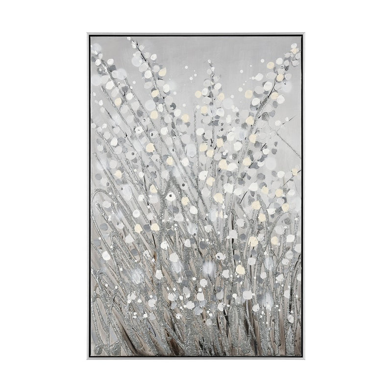 Atlas Lighting Meadow Mist Framed Wall Art, Set of 2, Gray