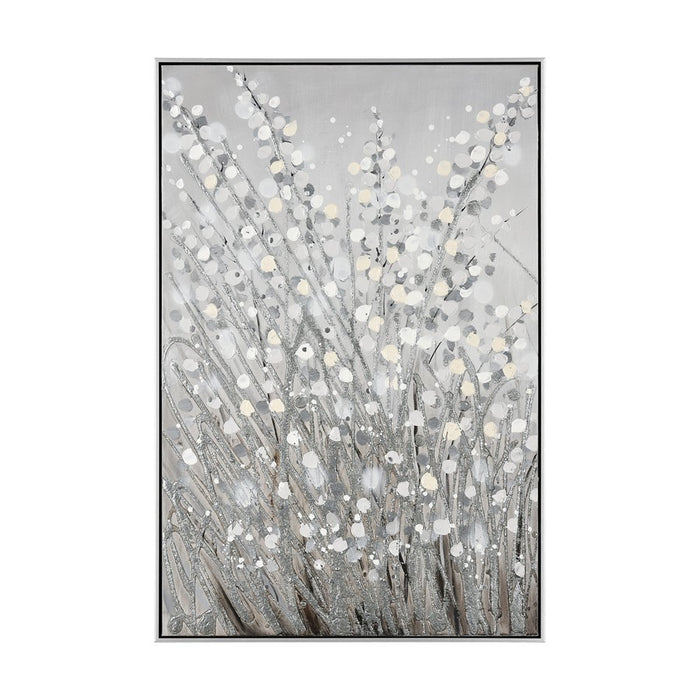 Atlas Lighting Meadow Mist Framed Wall Art, Set of 2, Gray
