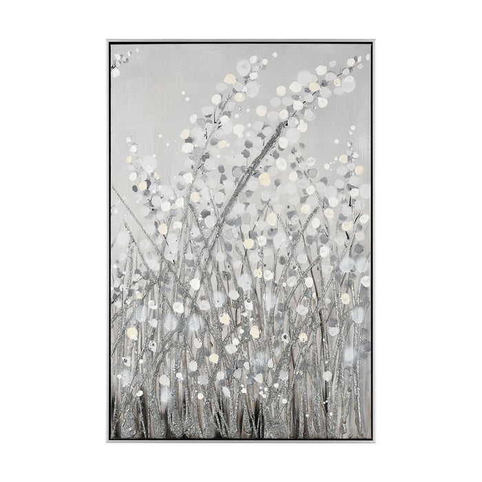 Atlas Lighting Meadow Mist Framed Wall Art, Set of 2, Gray