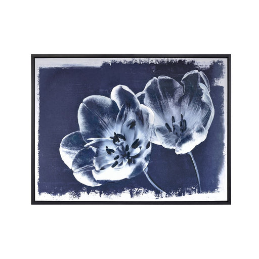 Atlas Lighting Meru Framed Wall Art, Navy
