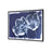 Atlas Lighting Meru Framed Wall Art, Navy