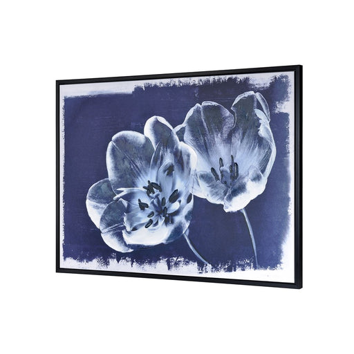 Atlas Lighting Meru Framed Wall Art, Navy