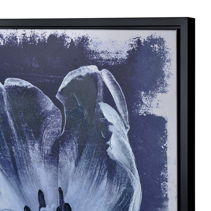 Atlas Lighting Meru Framed Wall Art, Navy