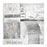 Atlas Lighting Pavement Wall Art, Off White