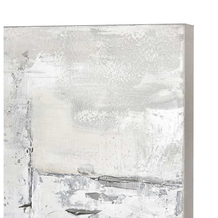 Atlas Lighting Pavement Wall Art, Off White