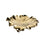 Atlas Lighting Petal Bowl, Set of 4, Gold