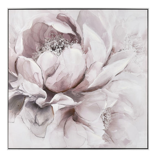 Atlas Lighting Petal Study Framed Wall Art, Blush