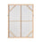 Atlas Lighting Pink Flush Abstract Framed Wall Art, Pink
