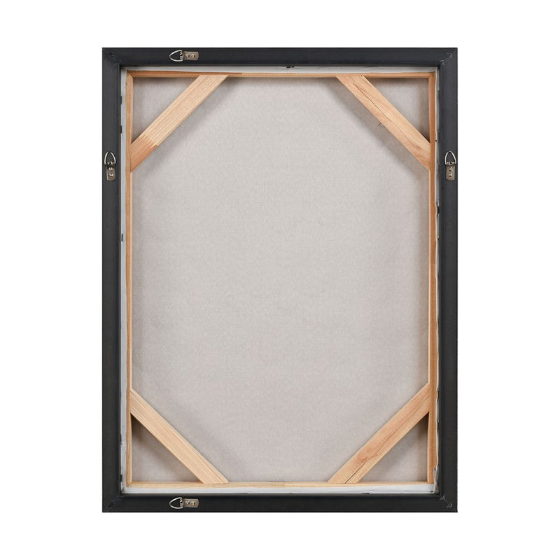 Atlas Lighting Prowess II 19in W Framed Wall Art | Modern Gold & Bronze Fabric | Living Room & Bedroom Decor | 19 x 2 x 25 in | Model WA11123-02