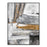 Atlas Lighting Reading in Gray Framed Wall Art, Gray