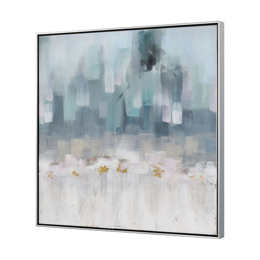 Atlas Lighting Remembrance Framed Wall Art,Lt Blue