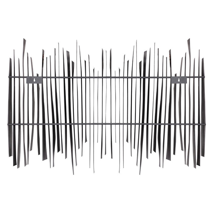 Atlas Lighting Ridge Dimensional Wall Art, Black