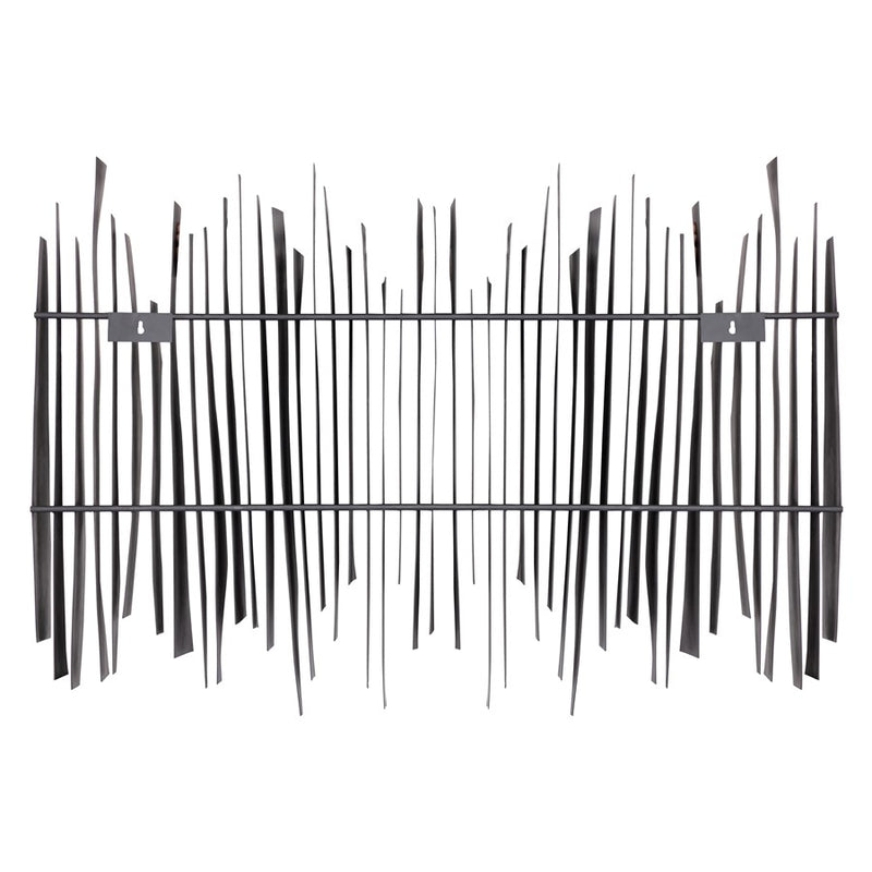 Atlas Lighting Ridge 45in Dimensional Wall Art | Aged Black Metal | Living Room & Office Statement | 45 x 6.5 x 31.5 in | Model WA11131-01