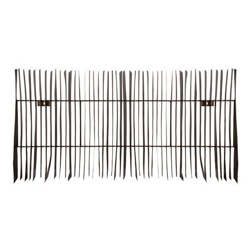 Atlas Lighting Ridge Dimensional Wall Art, Brass