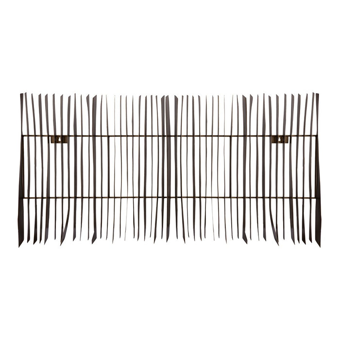 Atlas Lighting Ridge Dimensional Wall Art, Brass