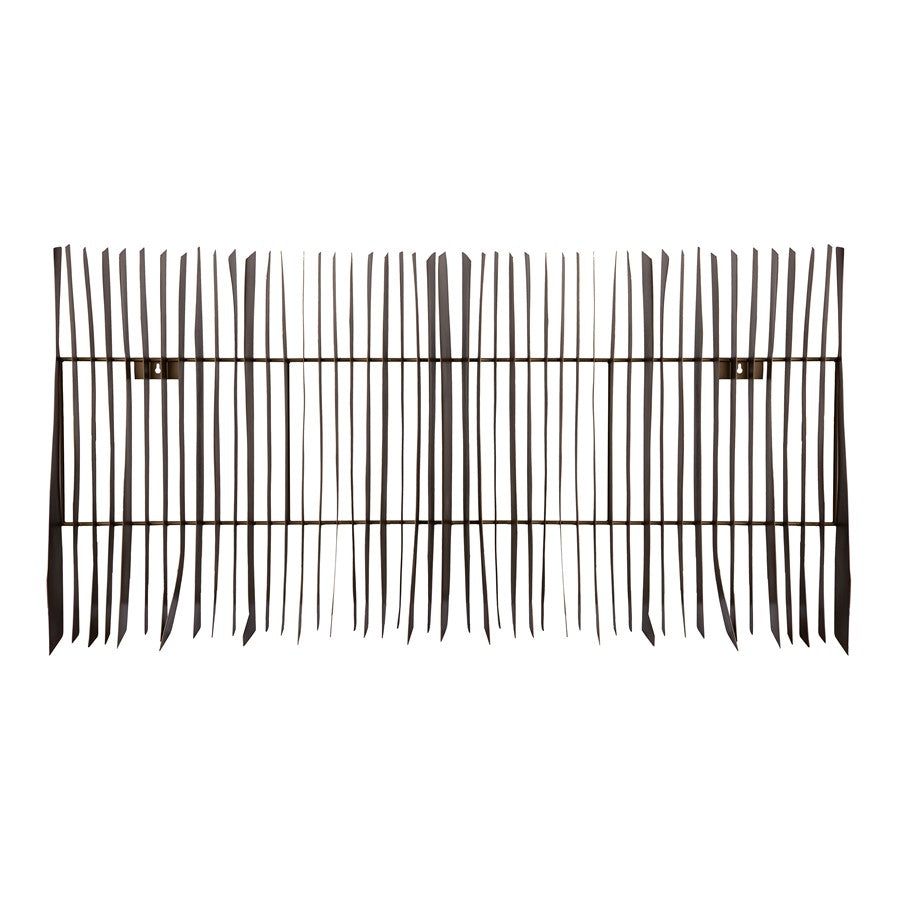 Atlas Lighting Ridge Dimensional Wall Art, Brass